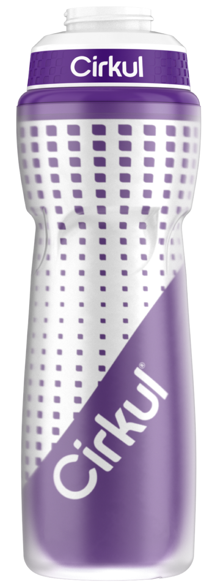22oz. Insulated Squeeze Plastic Bottle & Sport Lid 5OFB