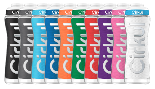 22oz. Grip Squeeze Plastic Bottle & Sport Lid 96FV