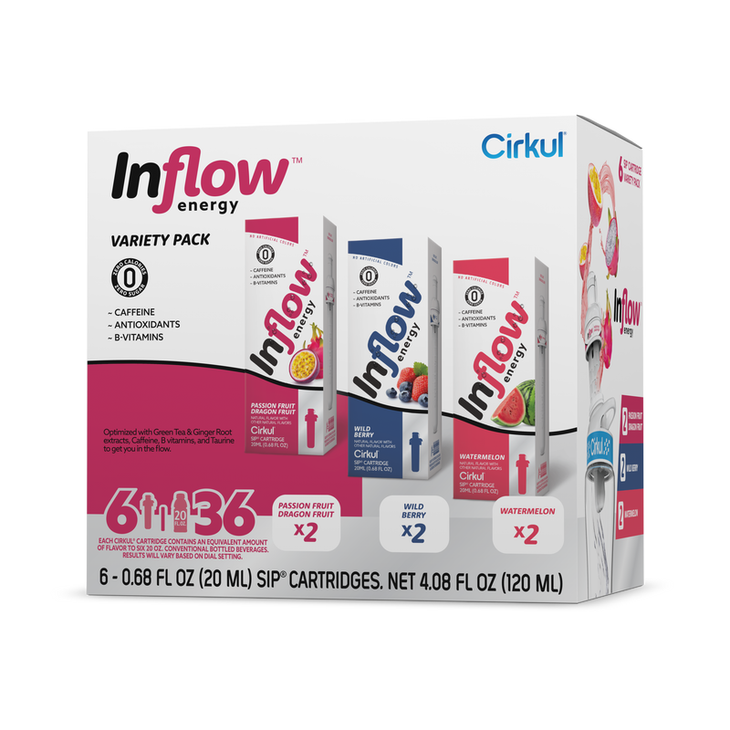 Inflow Energy® 6-Pack Variety Pack MBRT