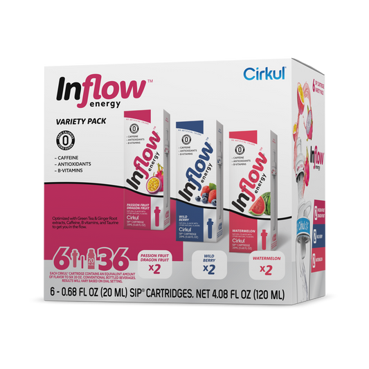 Inflow Energy® 6-Pack Variety Pack MBRT