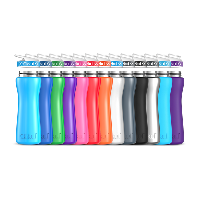 22oz. Stainless Steel Bottle & Comfort Grip Lid 3K1C
