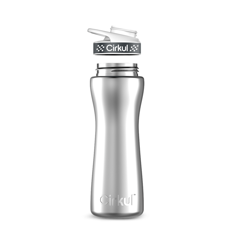 22oz. Stainless Steel Bottle & Comfort Grip Lid 3K1C