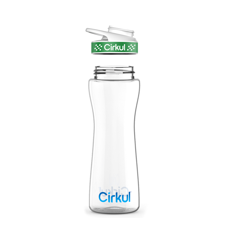 22oz. Plastic Bottle & Comfort Grip Lid U17A