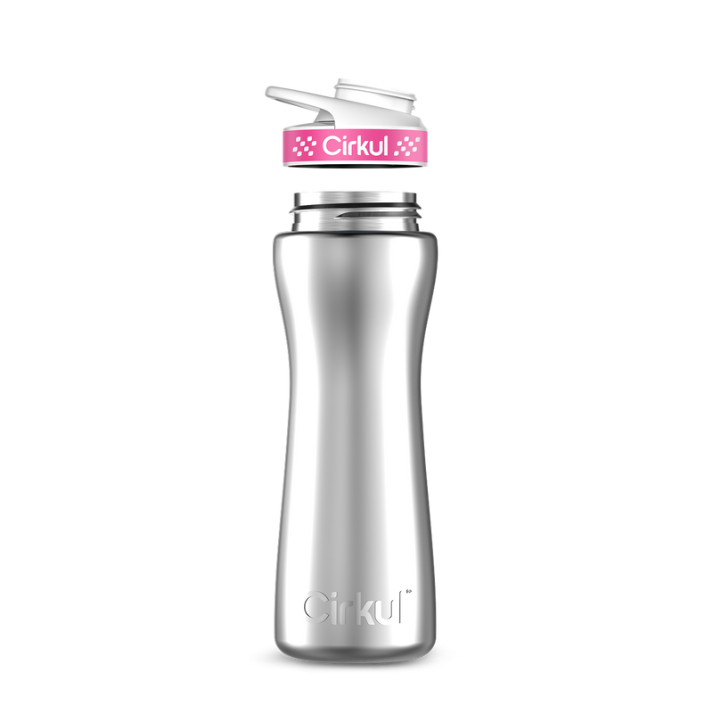 22oz. Stainless Steel Bottle & Comfort Grip Lid 3K1C
