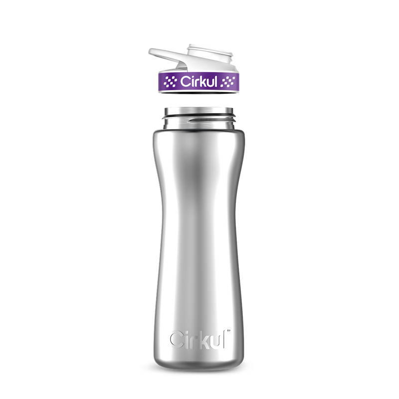 22oz. Stainless Steel Bottle & Comfort Grip Lid 3K1C