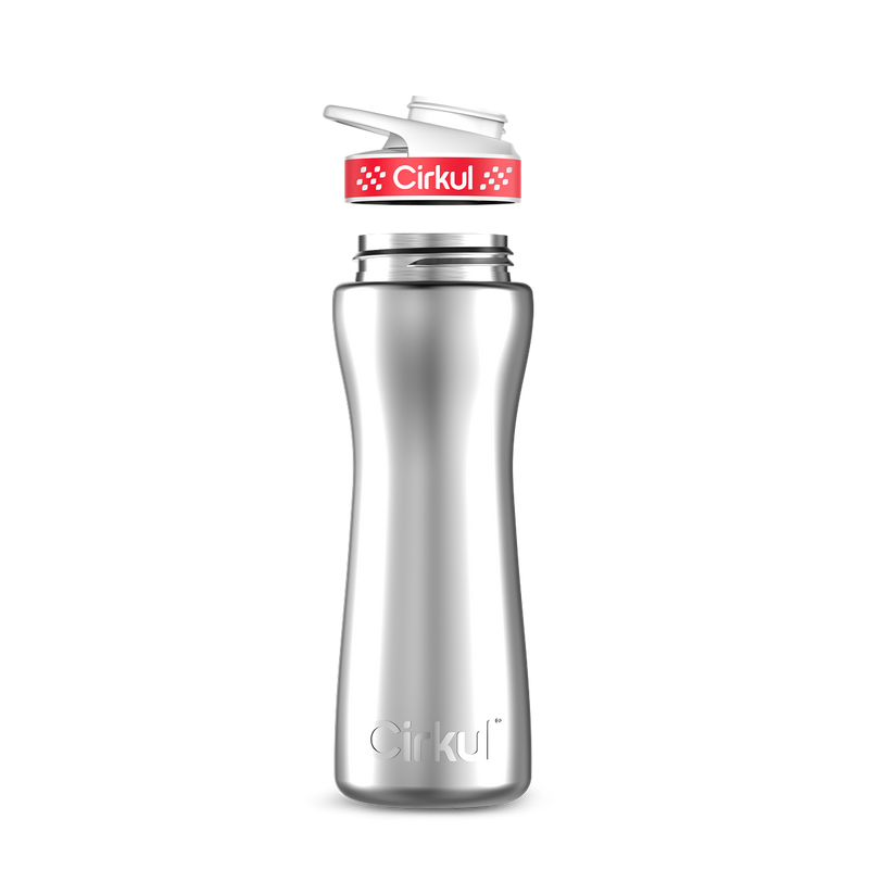 22oz. Stainless Steel Bottle & Comfort Grip Lid 3K1C