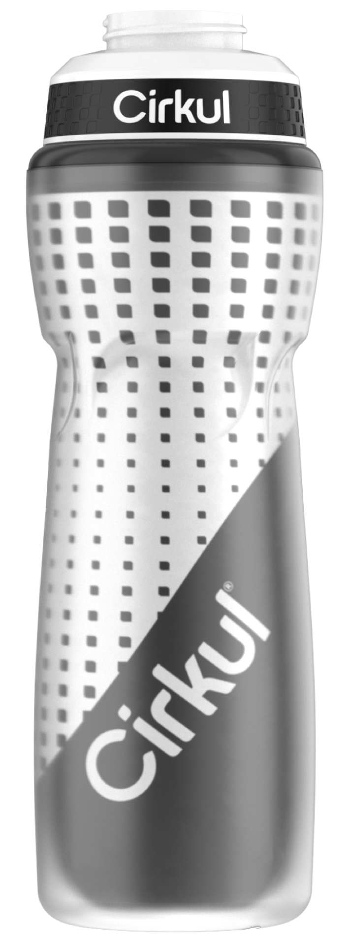 22oz. Insulated Squeeze Plastic Bottle & Sport Lid 5OFB