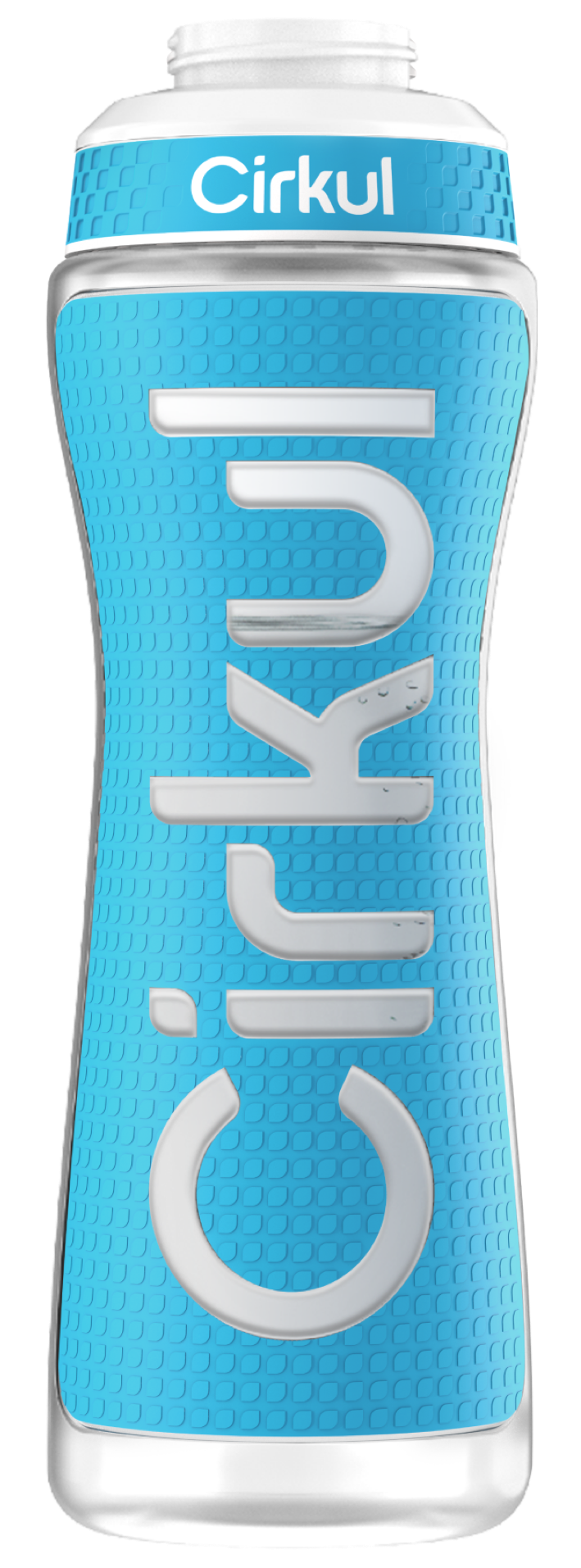 22oz. Grip Squeeze Plastic Bottle & Sport Lid 96FV