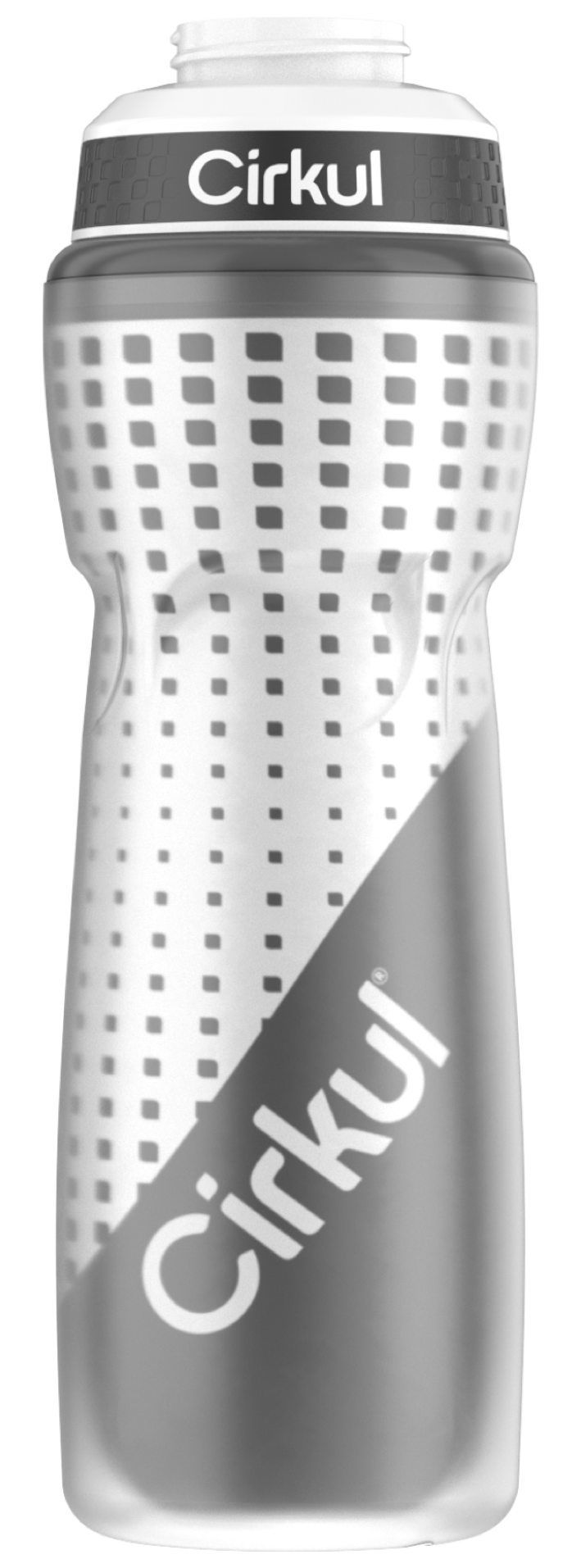 22oz. Insulated Squeeze Plastic Bottle & Sport Lid 5OFB