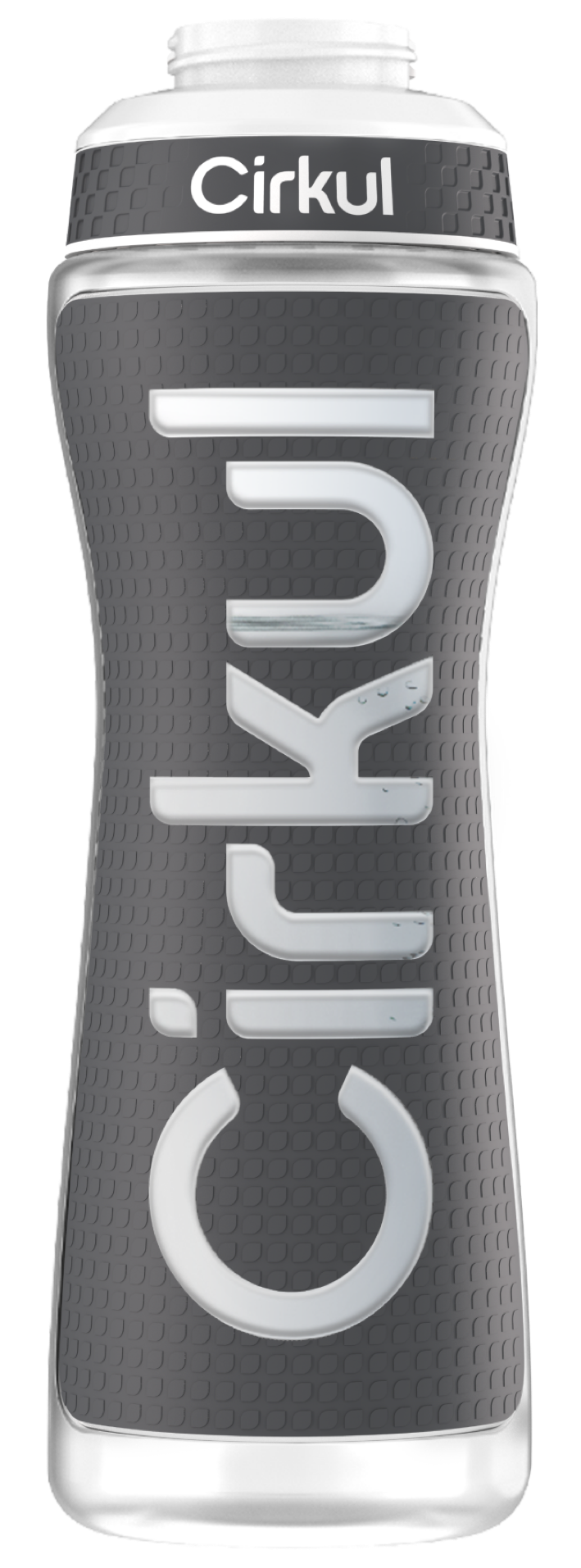 22oz. Grip Squeeze Plastic Bottle & Sport Lid 96FV