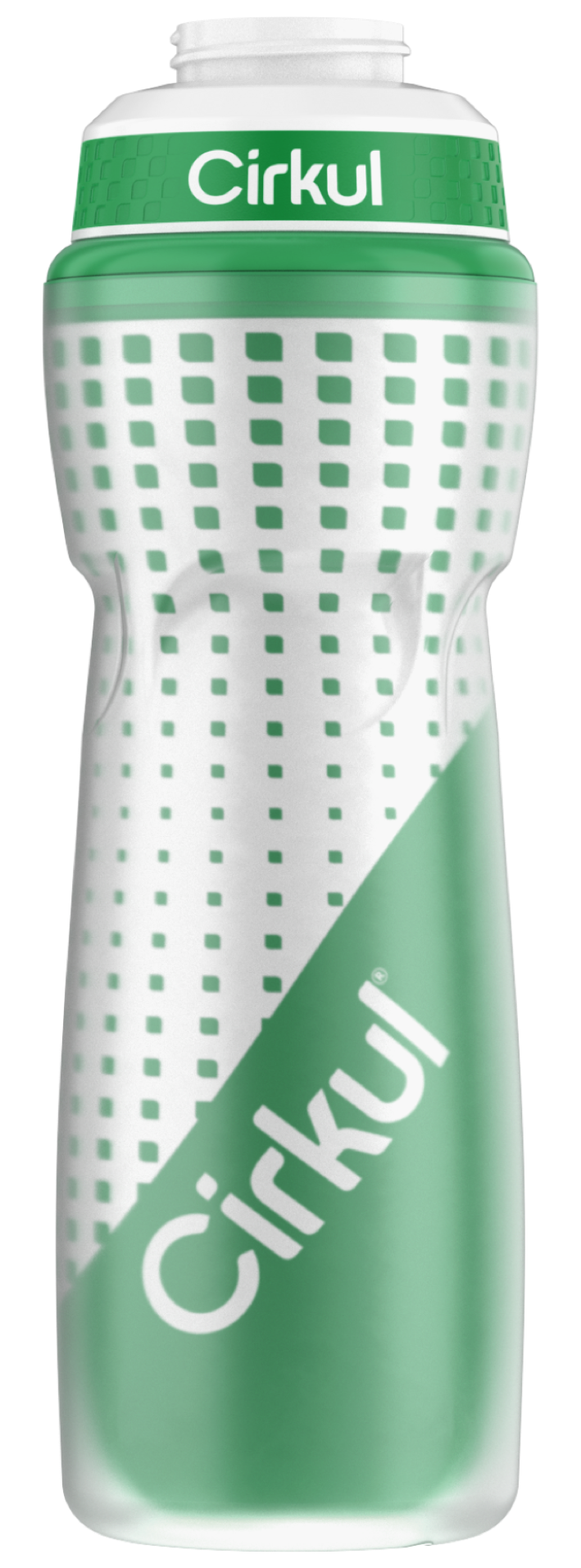 22oz. Insulated Squeeze Plastic Bottle & Sport Lid 5OFB
