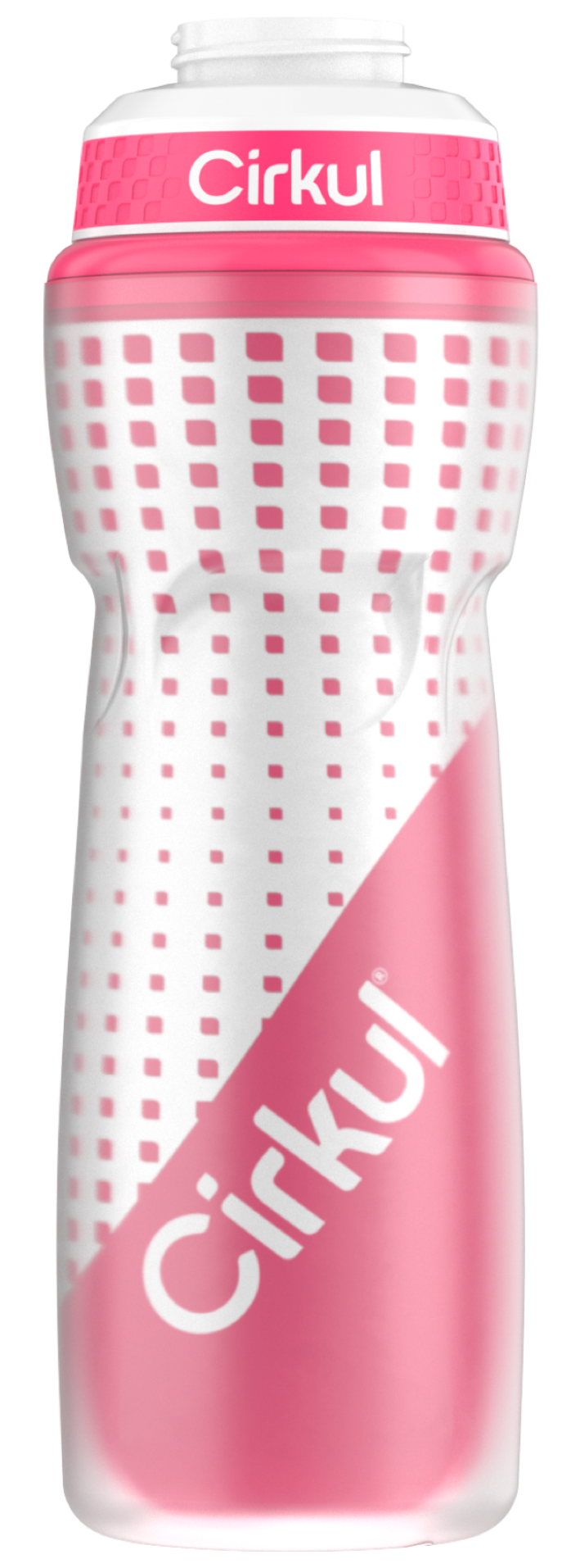 22oz. Insulated Squeeze Plastic Bottle & Sport Lid 5OFB