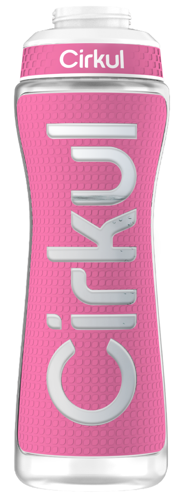 22oz. Grip Squeeze Plastic Bottle & Sport Lid 96FV