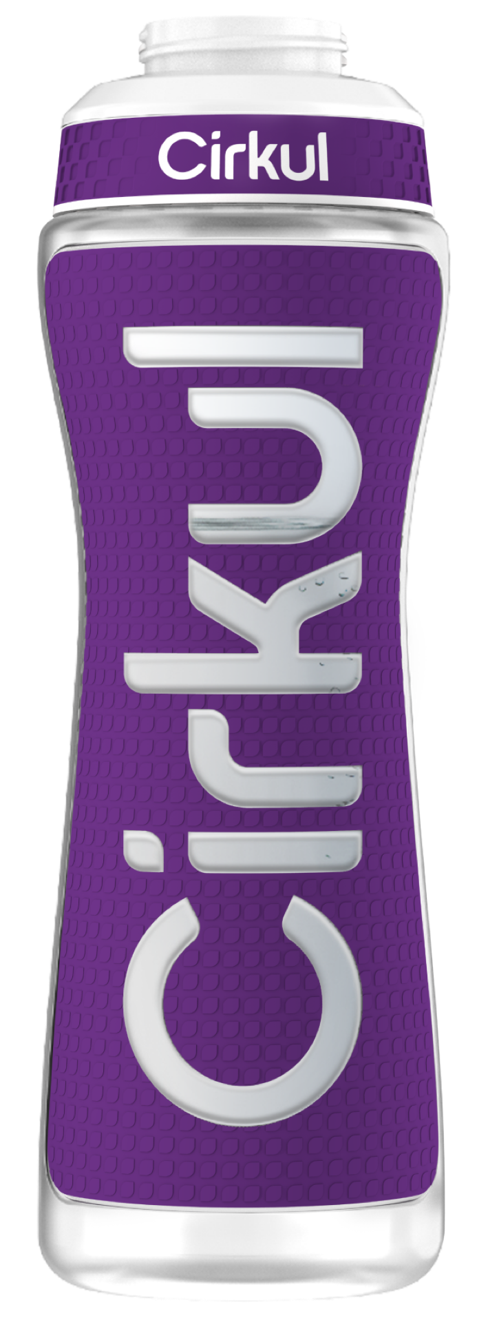 22oz. Grip Squeeze Plastic Bottle & Sport Lid 96FV