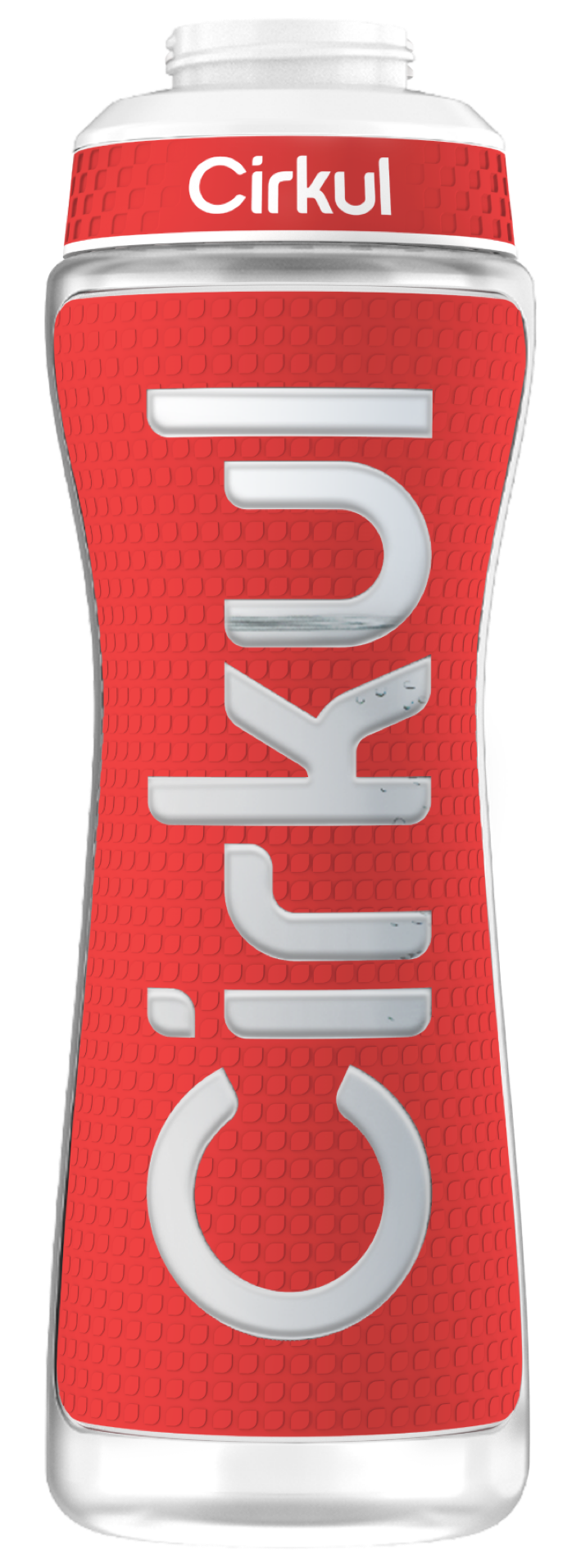 22oz. Grip Squeeze Plastic Bottle & Sport Lid 96FV