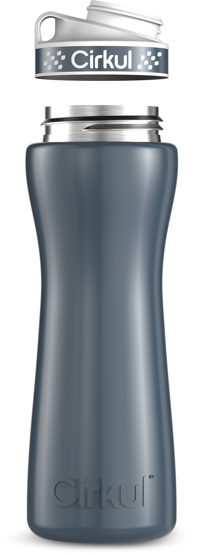 Custom 22oz. Stainless Steel Bottle & Comfort Grip Lid 7NR5