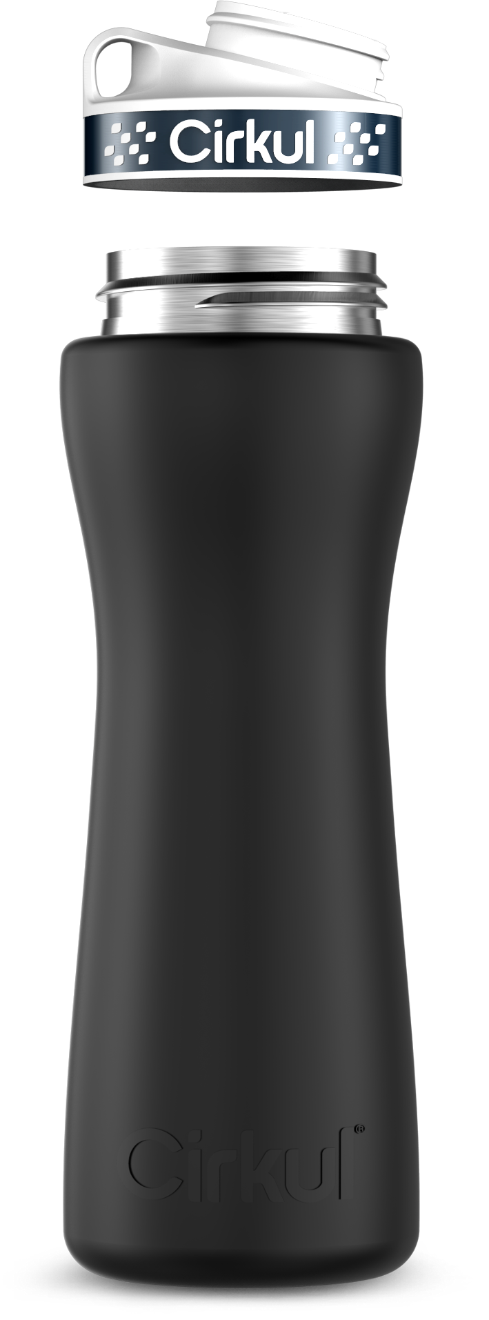 Custom 22oz. Stainless Steel Bottle & Comfort Grip Lid 7NR5