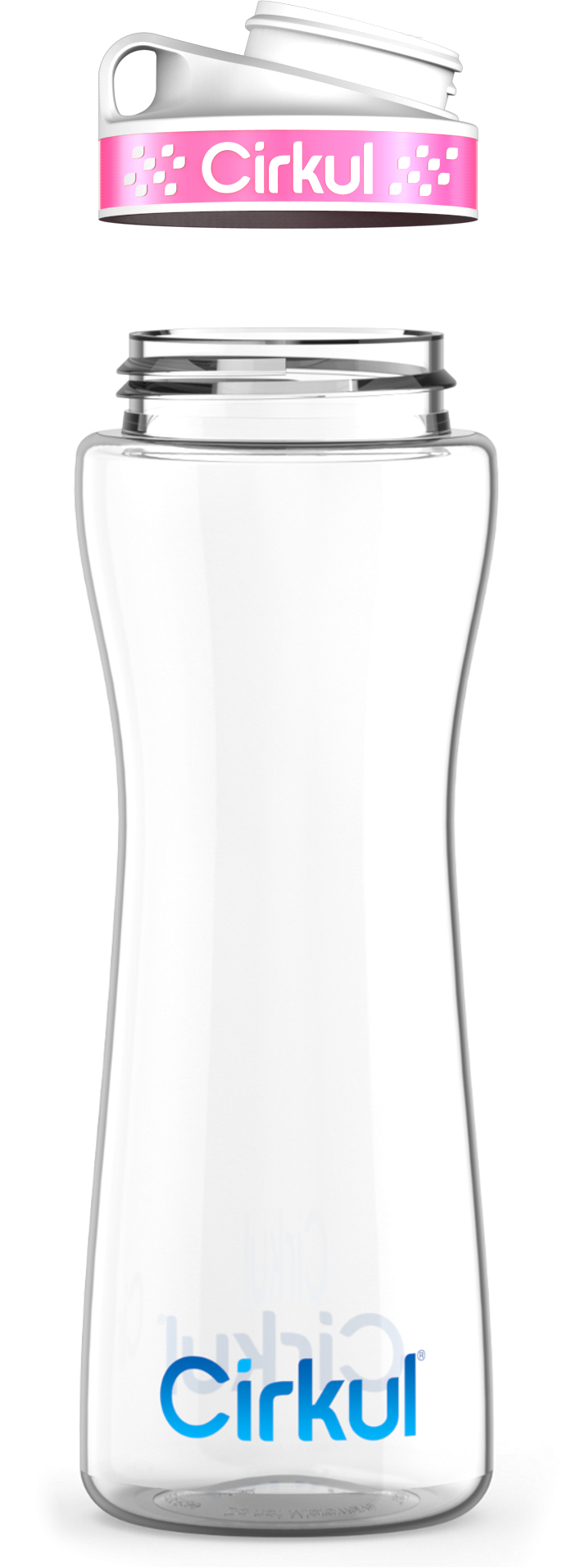 Custom 22oz. Plastic Bottle & Comfort Grip Lid 80ID
