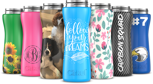 Custom 22oz. Stainless Steel Bottle & Comfort Grip Lid 7NR5