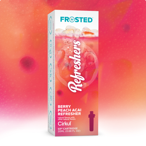 Frosted Berry Peach Acai Refresher LVTZ