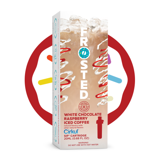 Frosted White Chocolate Raspberry Iced Coffee 4FOJ
